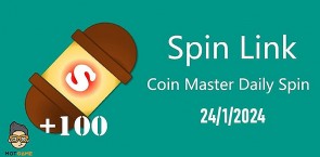 Link nhận code và Spin Coin Master 24/1/2024 miễn phí mới nhất