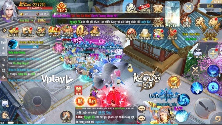 Kiếm Thần Là Ta - VPlay chen nhau chật kín server với hơn 500.000 anh em